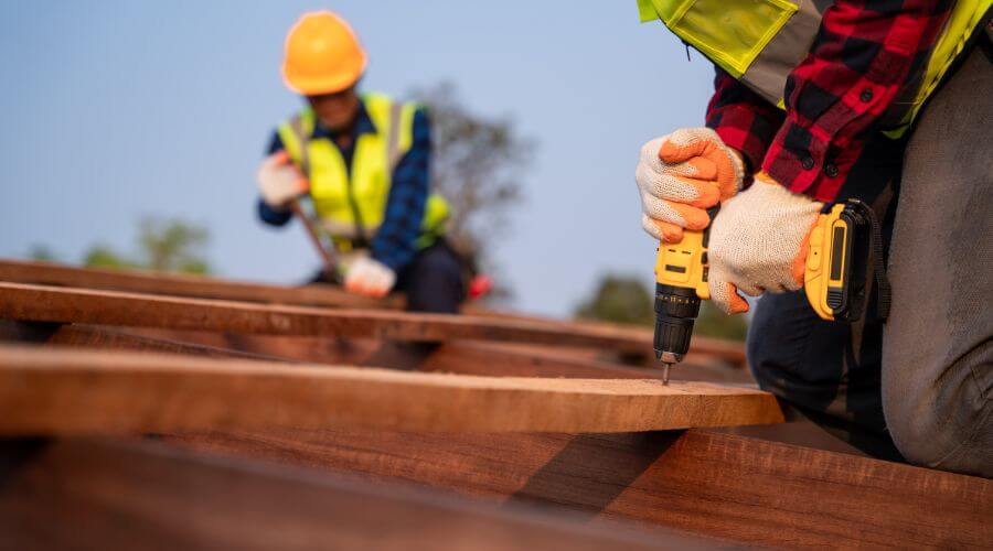 Expert tile roof repair services in Longton, KS